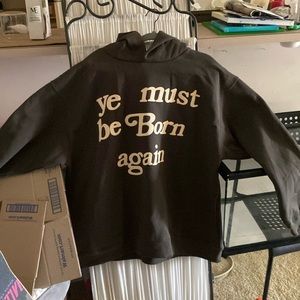 KANYE WEST MERCH SWEATSHIRT- YE MUST BE BORN AGAIN. NEVER BEEN WORN.